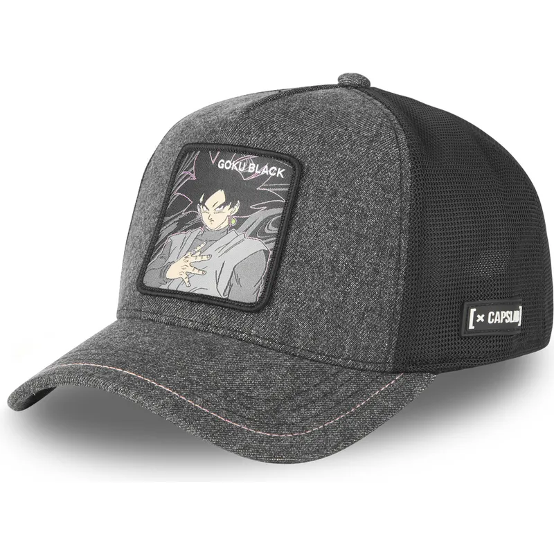 petten-gebogen-zwart-snapback-dbs7-bla-goku-black-dragon-ball-van-capslab