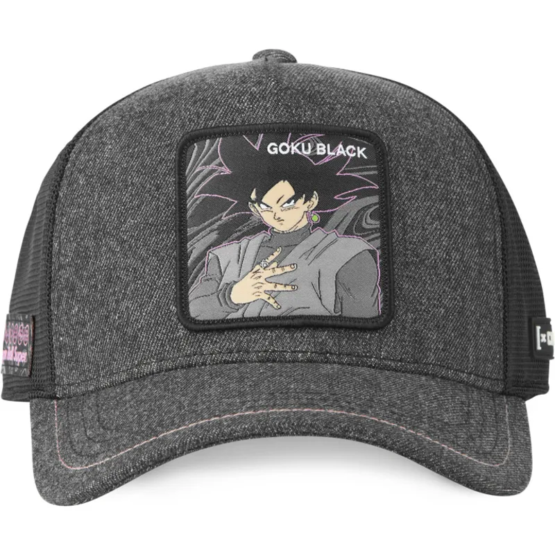 petten-gebogen-zwart-snapback-dbs7-bla-goku-black-dragon-ball-van-capslab
