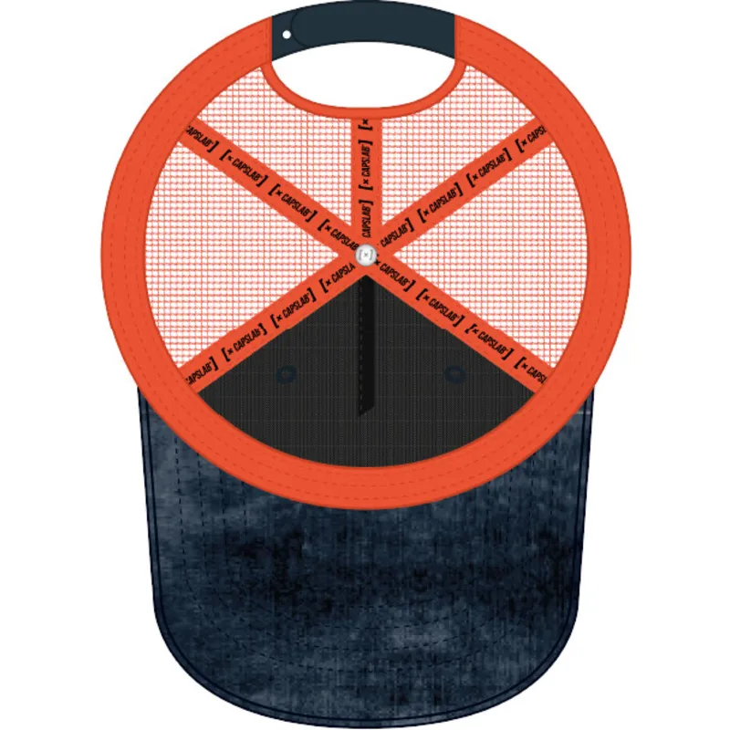 trucker-kasket-bla-og-orange-son-goku-barn-db6-kid-dragon-ball-fra-capslab