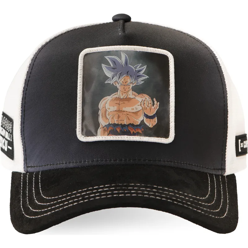 trucker-cap-schwarz-und-weiss-son-goku-ultra-instinct-dbs7-uic-dragon-ball-von-capslab