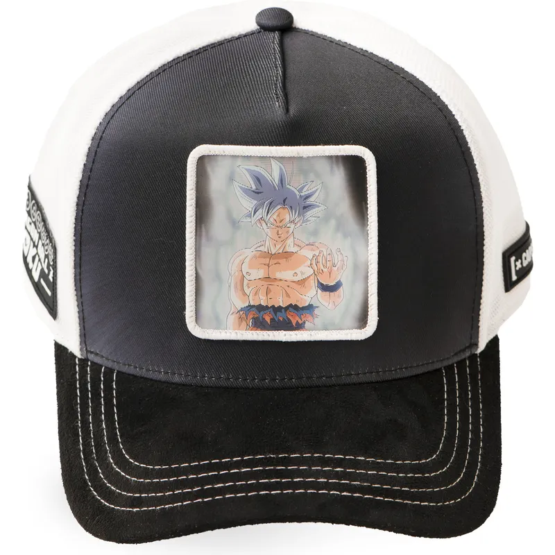 trucker-kasket-sort-og-hvid-son-goku-ultra-instinct-dbs7-uic-dragon-ball-fra-capslab