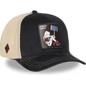 svart-och-beige-trucker-keps-harley-quinn-dc10-har-dc-comics-fran-capslab