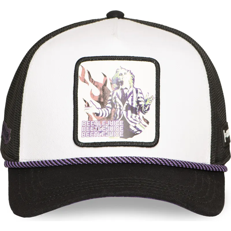 petten-gebogen-zwart-snapback-btj-bee-beetlejuice-van-capslab