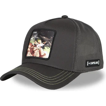 Gorra trucker gris Titán de Ataque Eren Jaeger AOT2 ATT Attack On Titan de Capslab