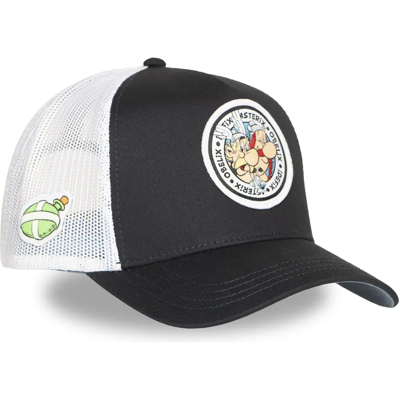 petten-gebogen-zwart-snapback-obelix-e-idefix-ast2-crw-asterix-asterix-de-gallier-van-capslab