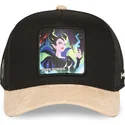 petten-gebogen-zwart-snapback-maleficent-disney-van-capslab