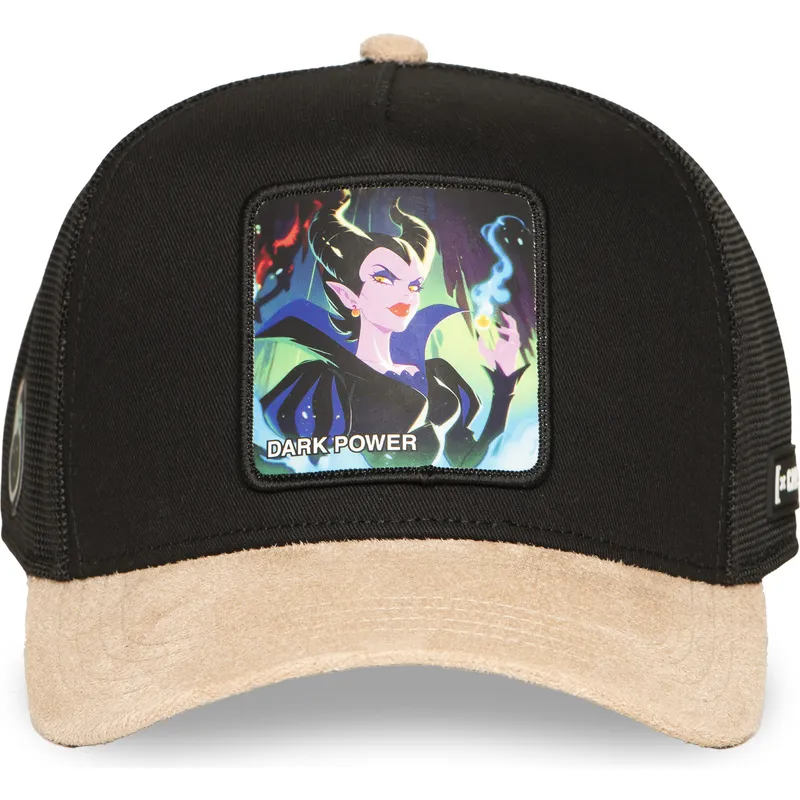 gorra-trucker-sort-og-brun-malefica-dark-power-sp-pri3-disney-fra-capslab