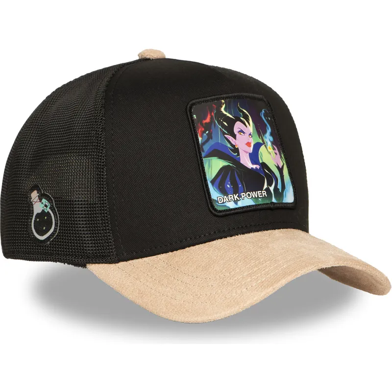petten-gebogen-zwart-snapback-maleficent-disney-van-capslab petten-gebogen-zwart-snapback-maleficent-disney-van-capslab