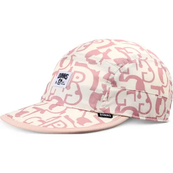 Petten gebogen beige snapback rosa Simple Aztek Soft FC van Djinns