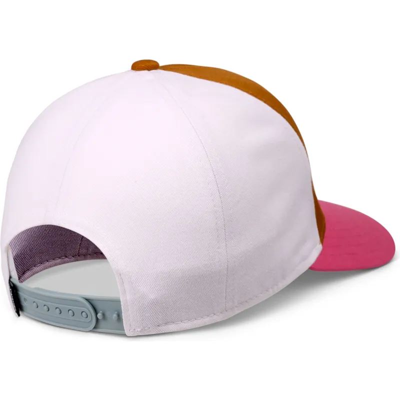 petten-gebogen-meerkleurig-snapback-voor-kinderen-food-gelato-basic-van-djinns