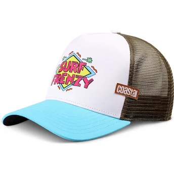 Petten gebogen multicolor snapback van Coastal