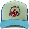 gorra-trucker-bla-og-gron-cowgirl-option-hft-fra-coastal
