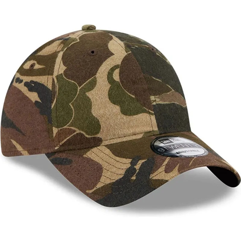 petten-gebogen-camouflage-verstelbare-band-9twenty-van-new-era