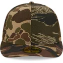 gebogene-camouflage-kappe-verstellbar-59fifty-pre-curved-brushed-cotton-three-looms-woodland-von-new-era