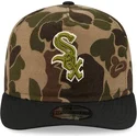 cappello-curvo-mimetico-regolabile-19twenty-in-cotone-spazzolato-three-looms-duck-dei-chicago-white-sox-mlb-di-new-era