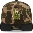 petten-gebogen-camouflage-verstelbare-band-19twenty-brushed-cotton-three-looms-duck-van-los-angeles-dodgers-mlb-van-new-era