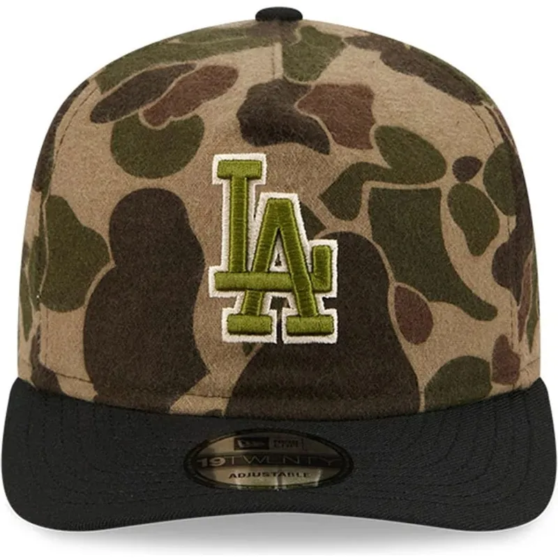 petten-gebogen-camouflage-verstelbare-band-19twenty-brushed-cotton-three-looms-duck-van-los-angeles-dodgers-mlb-van-new-era