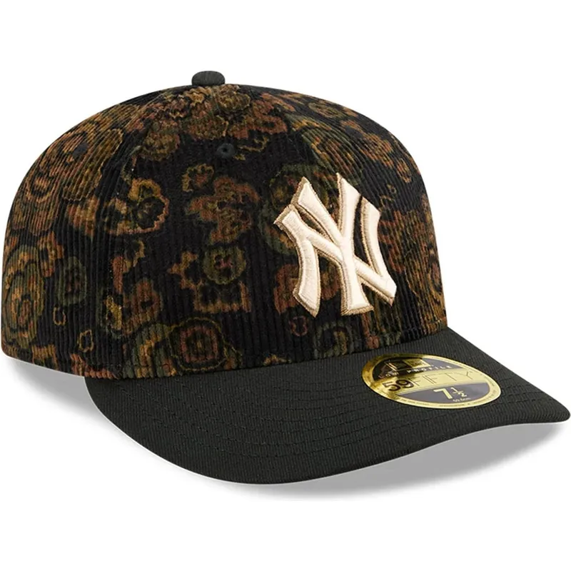 cap-gebogen-black-ajustada-59fifty-low-profile-floral-cord-three-looms-printed-corduroy-van-new-york-yankees-mlb-van-new-era