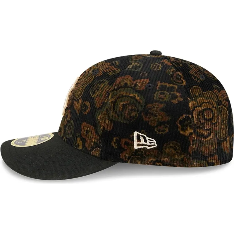 cap-gebogen-black-ajustada-59fifty-low-profile-floral-cord-three-looms-printed-corduroy-van-boston-red-sox-mlb-van-new-era