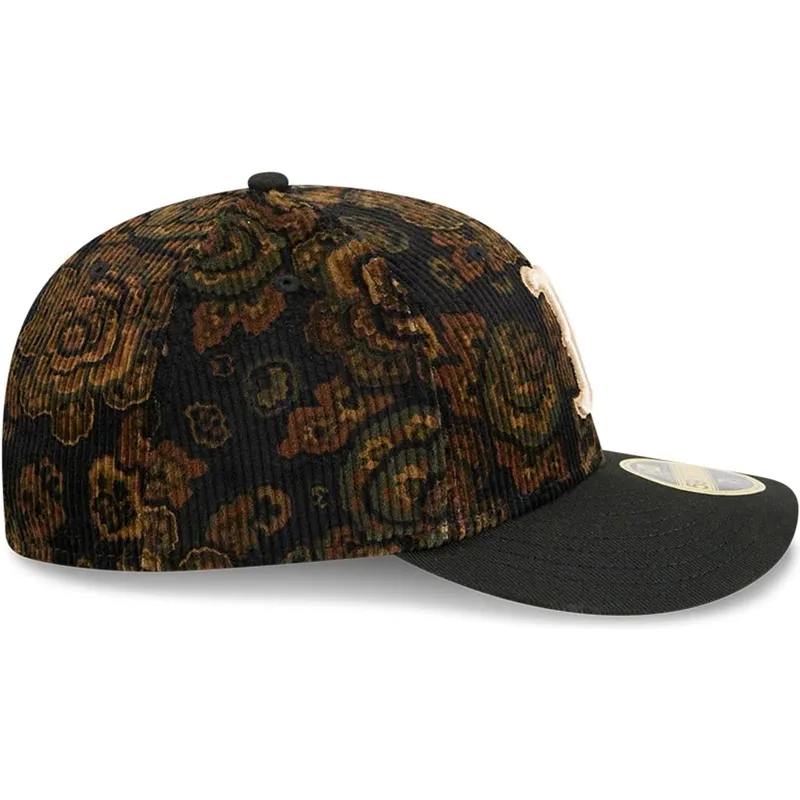 cap-gebogen-black-ajustada-59fifty-low-profile-floral-cord-three-looms-printed-corduroy-van-boston-red-sox-mlb-van-new-era