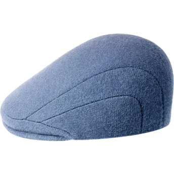 Baretten blauw van Boina azul Wool 507 Denim Blue van Kangol