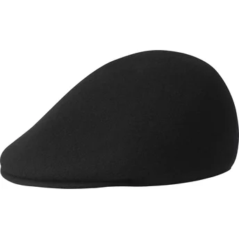 Beret black van Boina negra Seamless Wool 507 Black van Kangol