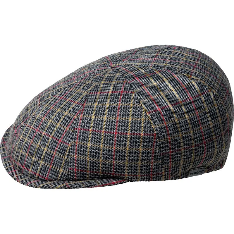 baretten-grijs-van-boina-gris-pattern-flexfit-grey-plaid-van-kangol