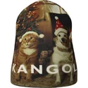 bonnet-multicolore-holiday-rev-buddy-black-kangol