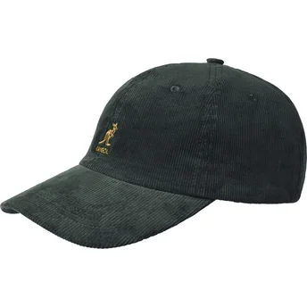 Petten gebogen groen verstelbare band van Kangol