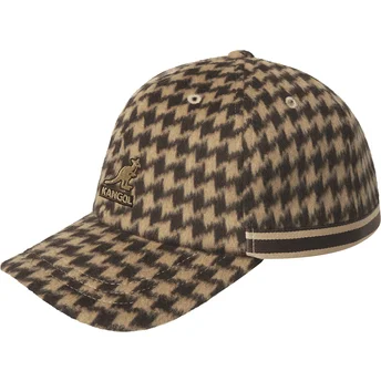 Czapka z daszkiem brązowa regulowana Block Zig Baseball Brown od Kangol