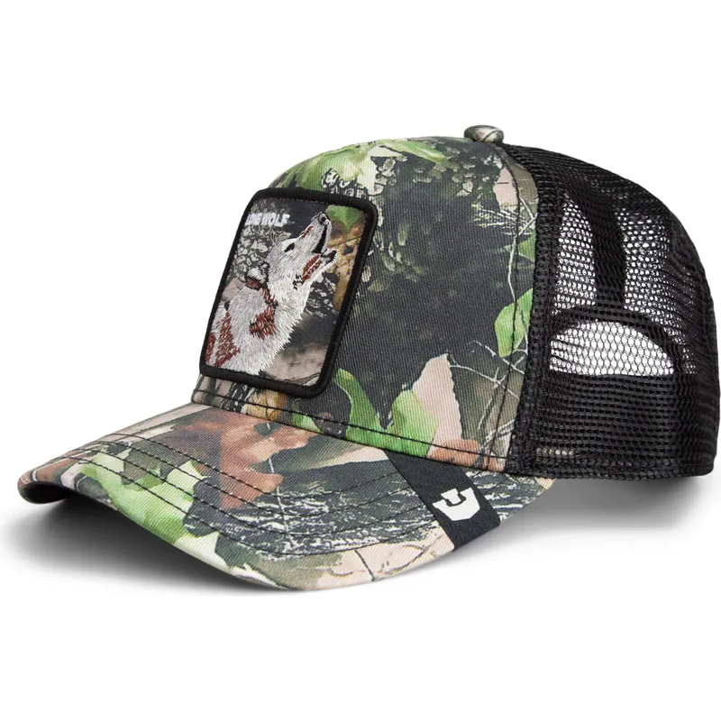 petten-gebogen-camouflage-snapback-lobo-lone-wolf-camouflage-seasonal-real-tree-the-farm-the-farm-van-goorin-bros