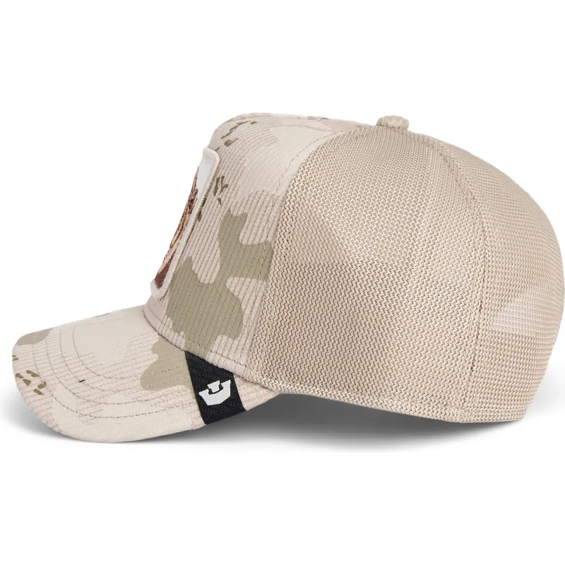 petten-gebogen-beige-snapback-king-corduroy-camo-the-farm-van-goorin-bros petten-gebogen-beige-snapback-king-corduroy-camo-the-farm-van-goorin-bros