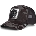 petten-gebogen-zwart-snapback-panther-corduroy-camo-the-farm-van-goorin-bros