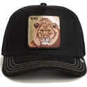 petten-gebogen-zwart-snapback-king-golden-suede-the-farm-van-goorin-bros