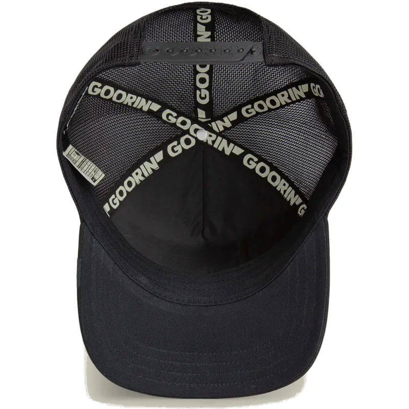 petten-gebogen-zwart-snapback-pantera-panther-golden-suede-the-farm-the-farm-van-goorin-bros