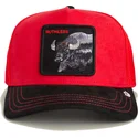 petten-gebogen-rood-snapback-ruthless-buffalo-suede-the-farm-van-goorin-bros