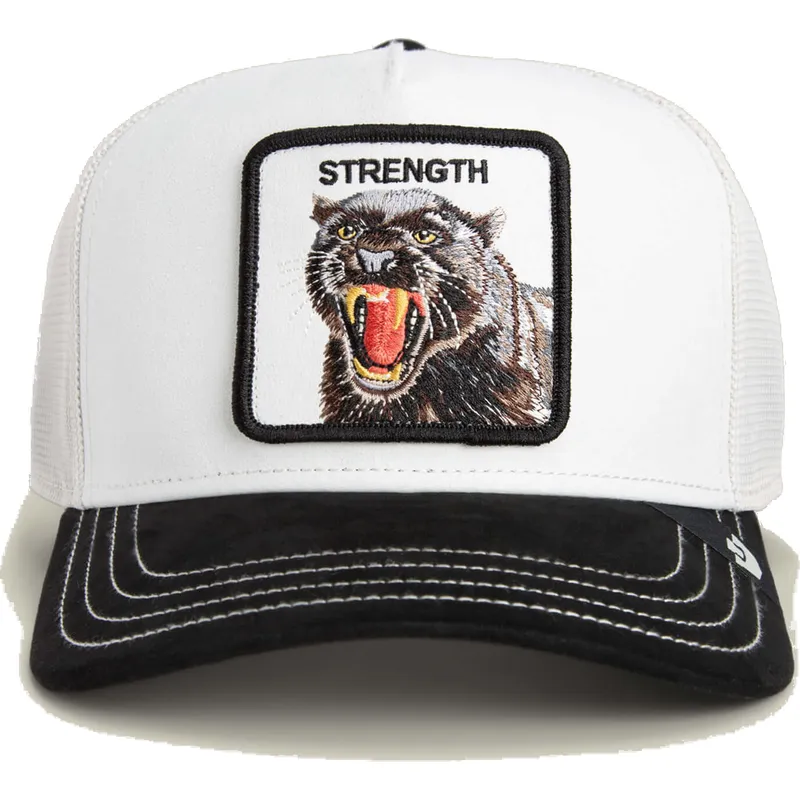 petten-gebogen-zwart-snapback-strength-panther-suede-the-farm-van-goorin-bros