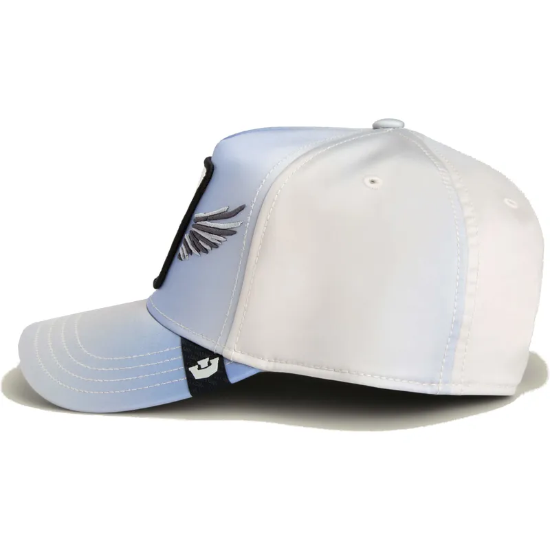 petten-gebogen-blauw-snapback-claro-pegaso-legend-flare-up-wings-the-farm-the-farm-van-goorin-bros