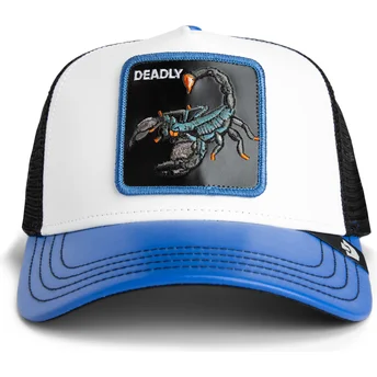 Petten gebogen blauw snapback The Farm van Goorin Bros.