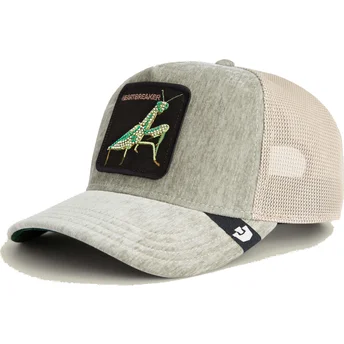 Gorra trucker gris mantis Heartbreaker Iced Mantis Jewel Tones The Farm de Goorin Bros.