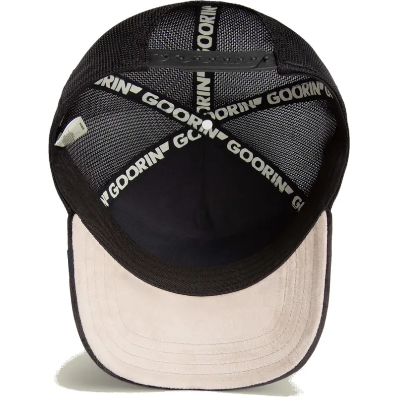 svart-trucker-keps-panter-strength-panther-velour-the-farm-fran-goorin-bros