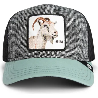 Petten gebogen meerkleurig snapback Him Goat Verry Dapper The Farm van Goorin Bros.