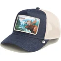 petten-gebogen-blauw-snapback-off-the-grid-staycation-homestead-the-farm-van-goorin-bros