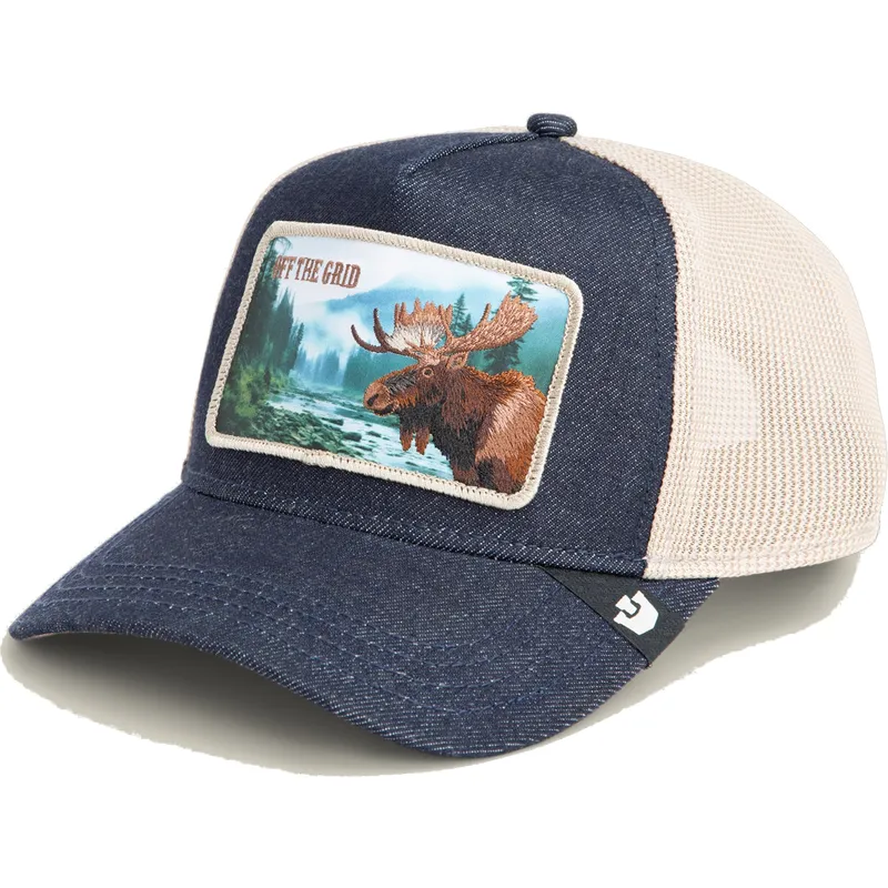 petten-gebogen-blauw-snapback-the-farm-van-goorin-bros