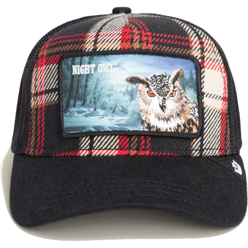 flerfarvet-trucker-kasket-med-ugle-night-owl-cabin-fever-homestead-the-farm-fra-goorin-bros