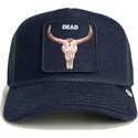 petten-gebogen-marineblauw-snapback-the-farm-van-goorin-bros