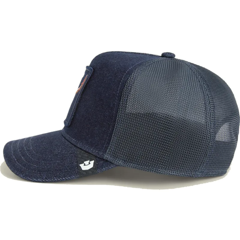 petten-gebogen-marineblauw-snapback-dead-denim-the-farm-van-goorin-bros