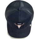 petten-gebogen-marineblauw-snapback-dead-denim-the-farm-van-goorin-bros