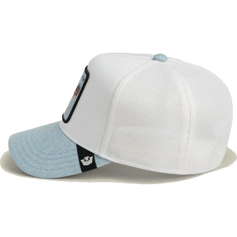 petten-gebogen-blauw-snapback-fly-high-denim-the-farm-the-farm-van-goorin-bros