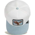 petten-gebogen-blauw-snapback-fly-high-denim-the-farm-the-farm-van-goorin-bros